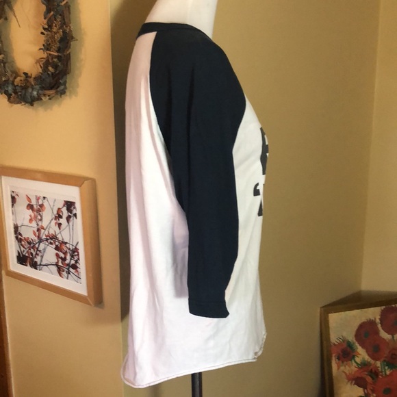 ROLLING STONES size Medium It’s Only Rock ‘N Roll Baseball 3/4 Authentic Merch - Picture 5 of 12